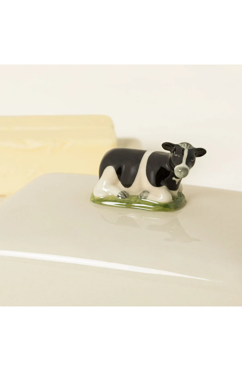 Uncommon Goods Cow Butter Dish by KA&F Group LLC, Alternate, color, Multi
