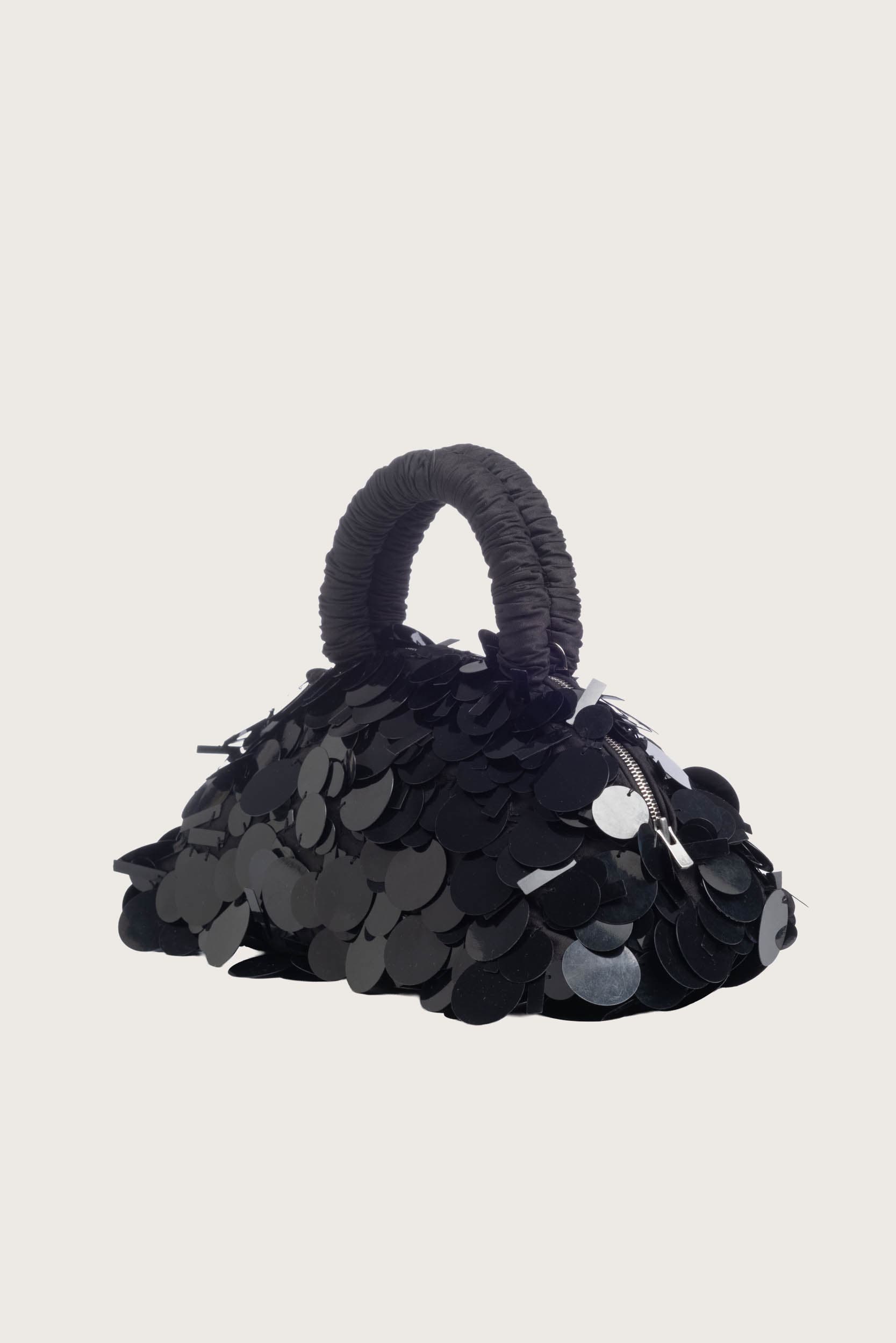 Merlette Lune Mini Sequin Bag, Alternate, color, Black
