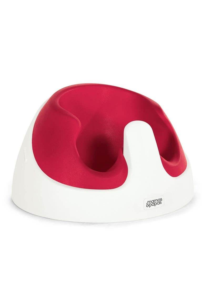 'Baby Snug' Support Seat & Activity Tray, Alternate, color, RED