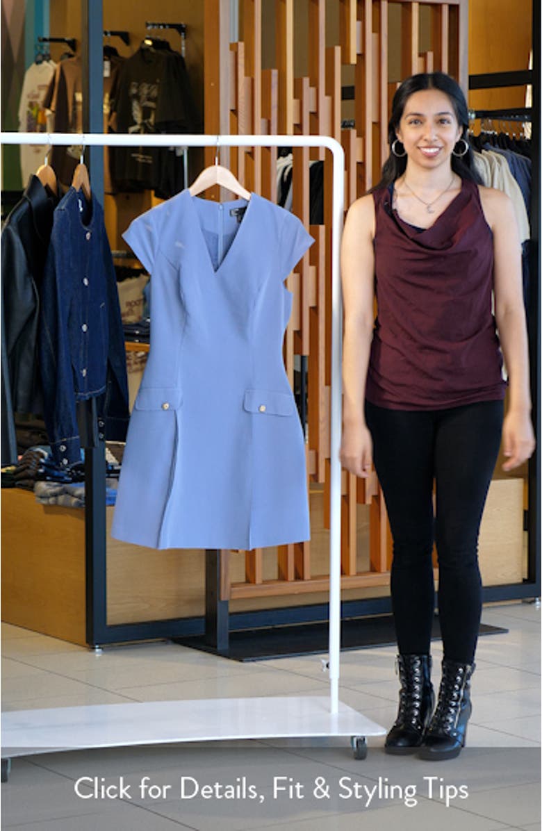 Pinny Fit & Flare Dress, sales video thumbnail