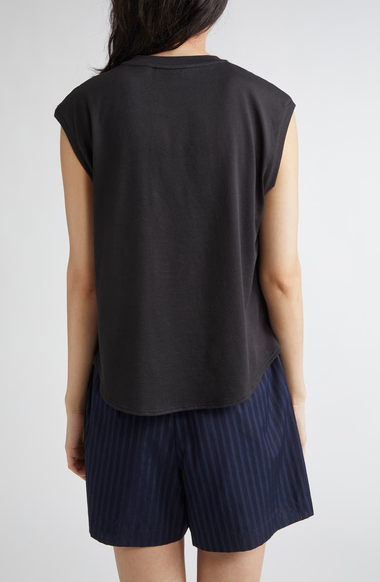 Theory Apex Organic Cotton Curved Hem Tank, Alternate, color, 