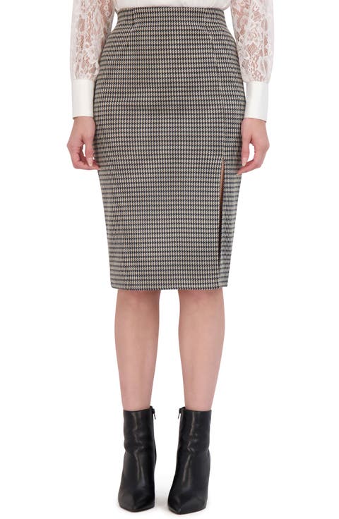 Front Slit Pencil Skirt
