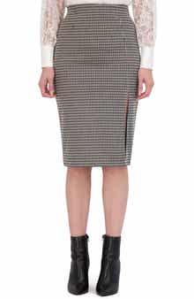 Front Slit Pencil Skirt