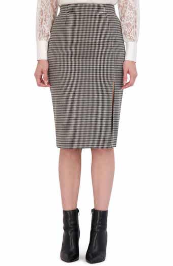 Front Slit Pencil Skirt