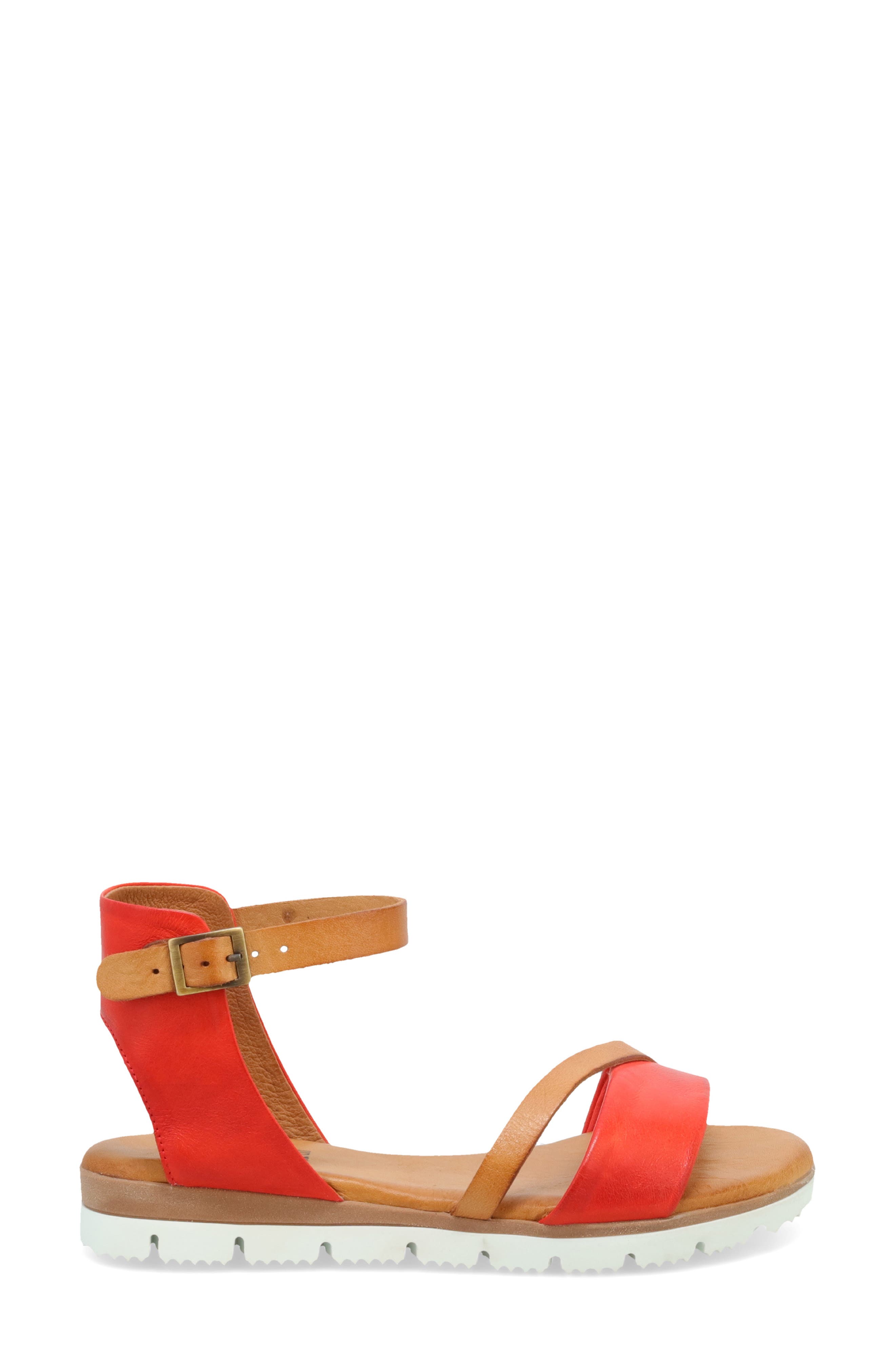 Shep Quarter Strap Sandal, Alternate, color, SCARLET LEATHER