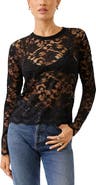 FIFTEEN TWENTY Marlena Floral Lace Top
