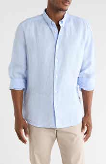 BOSS Liam Linen Dress Shirt