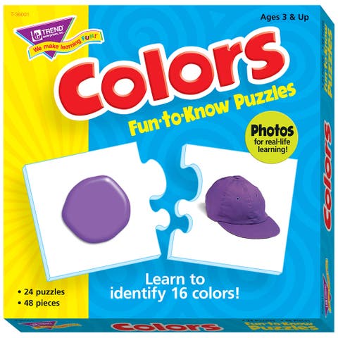 Trend Enterprises Colors Funtoknow Puzzle