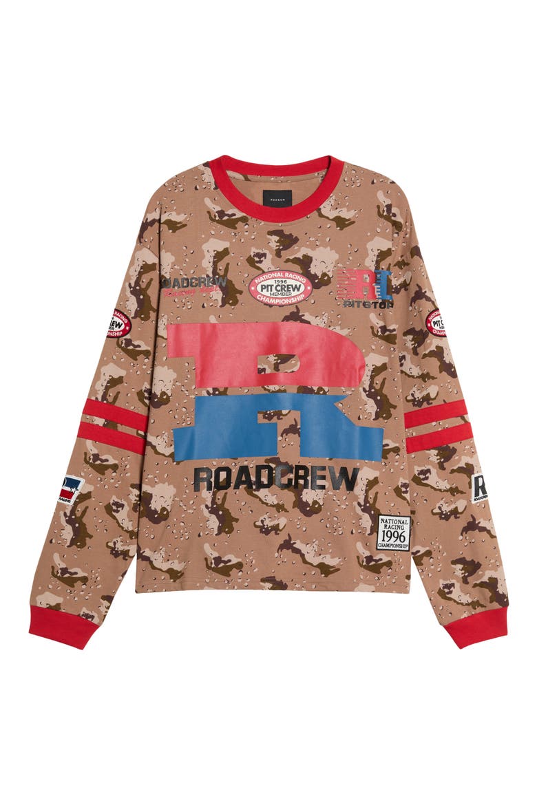 Roadcrew Long Sleeve Graphic T-Shirt, Main, color, MULTI