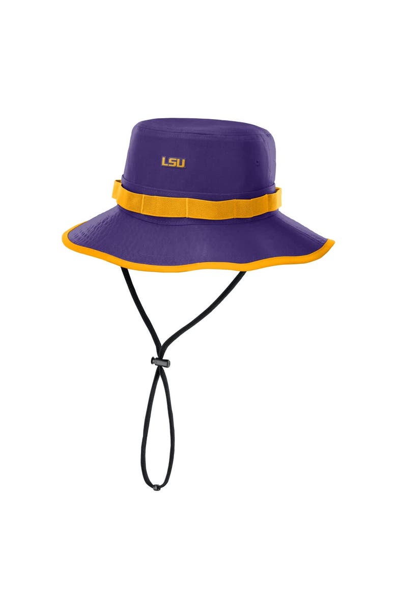 Nike Men's Nike Purple LSU Tigers 2025 Sideline Apex Boonie Bucket Hat, Main, color, Purple