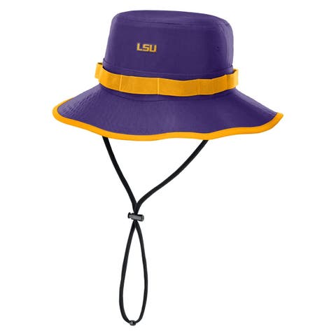 Men's Nike Purple LSU Tigers 2025 Sideline Apex Boonie Bucket Hat