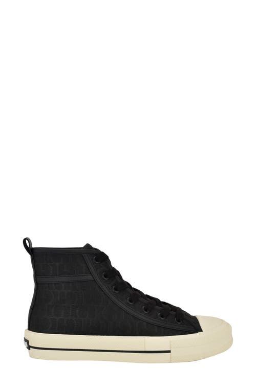 Guess Colyn High Top Sneaker In Black