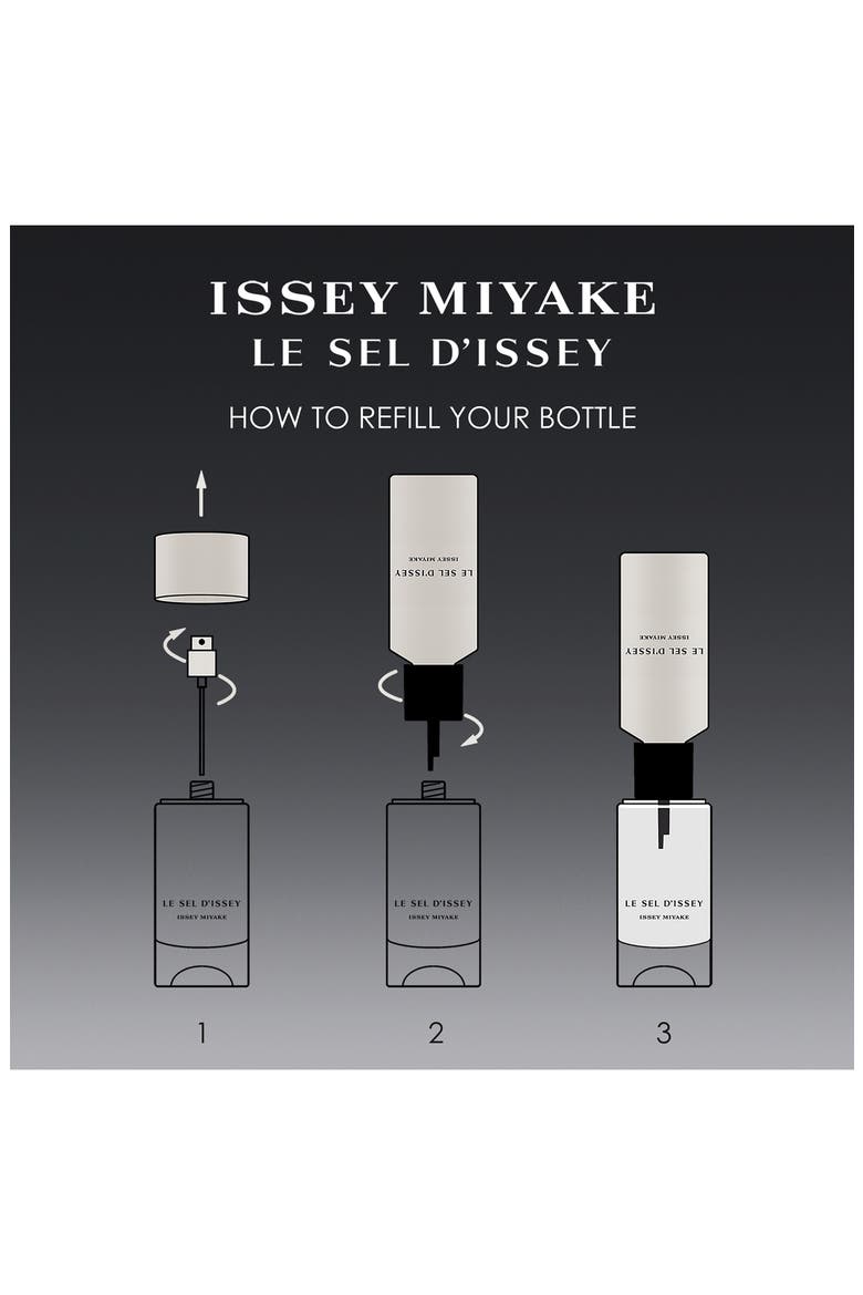 Le Sel d'Issey Refillable Eau de Toilette, Alternate, color, REFILL