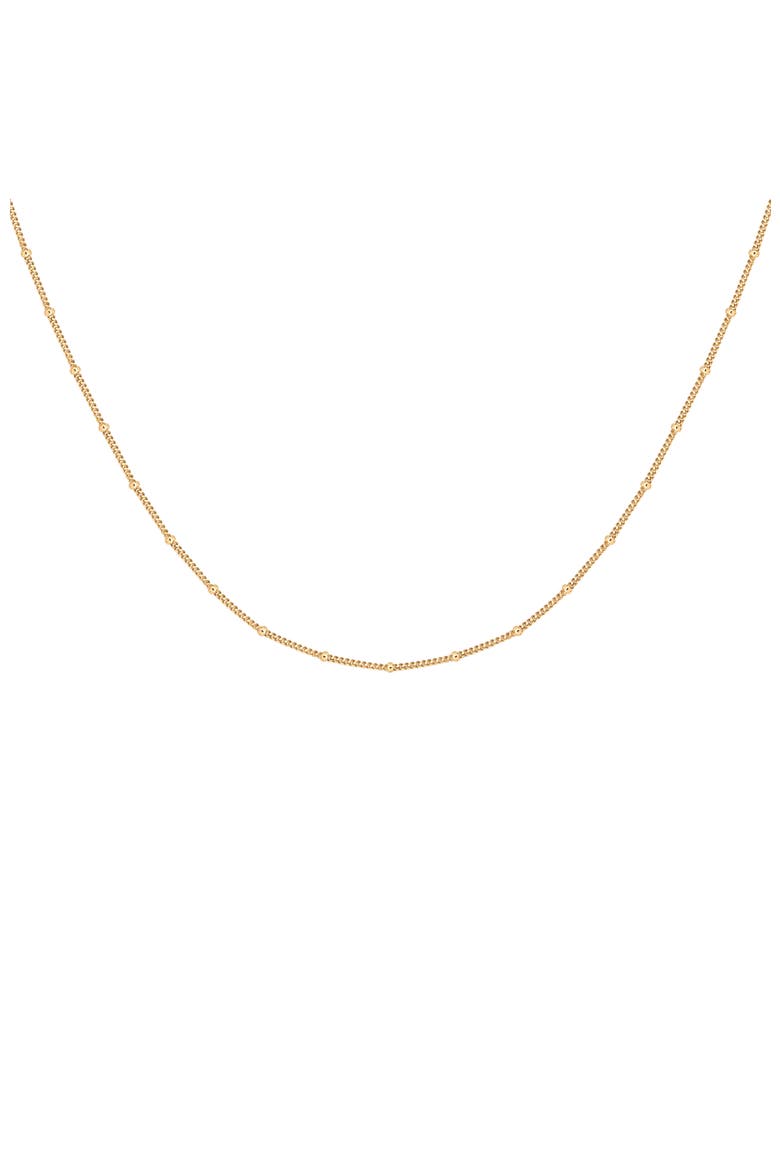 Endless Link - Diamond Cut Gold Necklace, Main, color, Gold