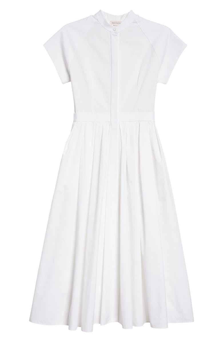 McQueen Dolman Sleeve Cotton Poplin Shirtdress, Alternate, color, 