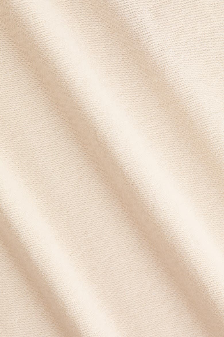Pima Cotton Top, Alternate, color, Light beige