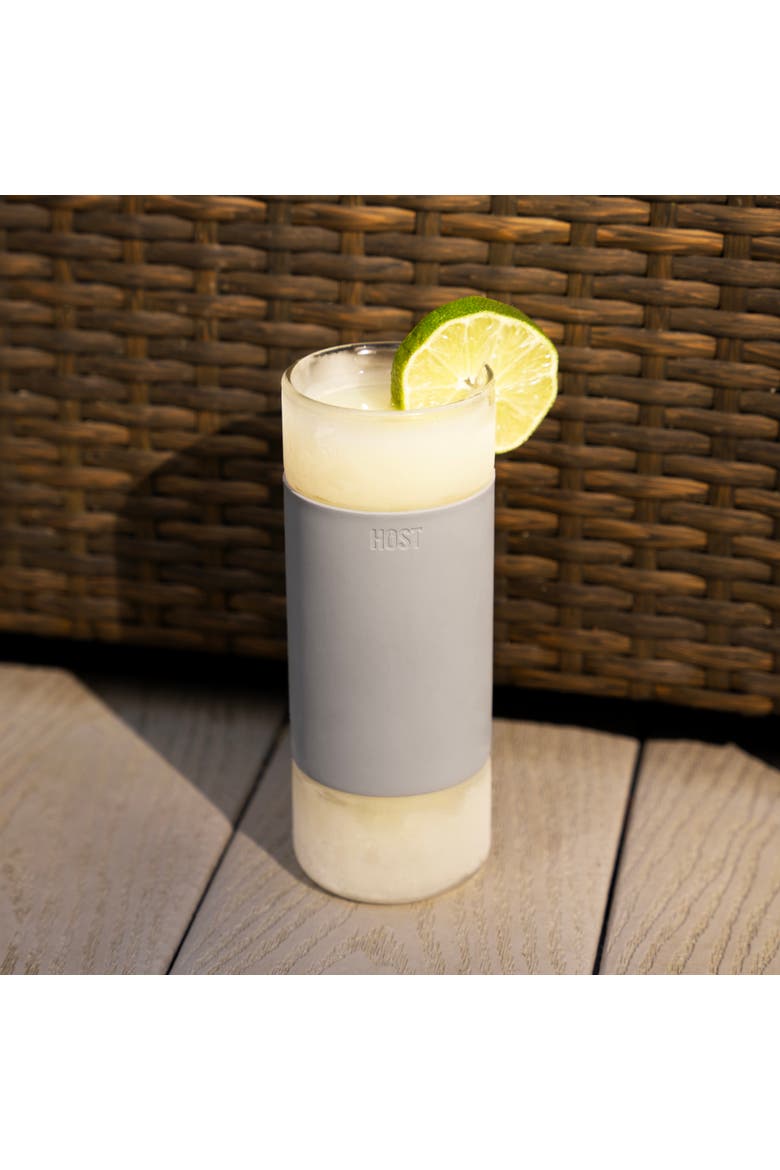 Glass FREEZE Highball Cooling Cups Set of 2, Alternate, color, Gray