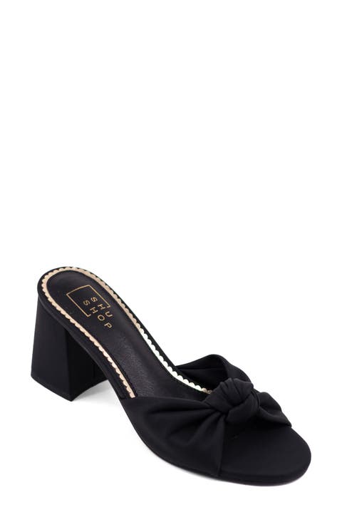 Emily Block Heel Sandal (Women)