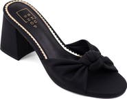 SHUSHOP Emily Block Heel Sandal