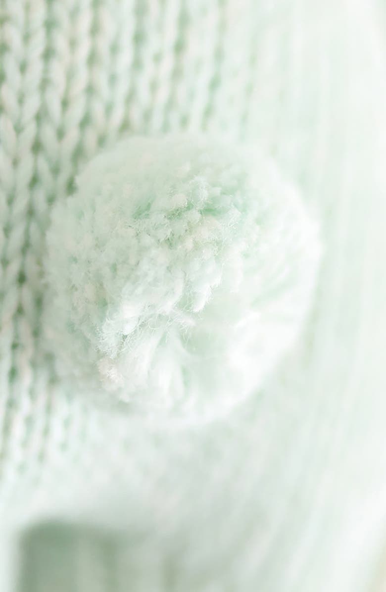 cuddle+kind Knit Baby Bunny Stuffed Animal, Alternate, color, Green