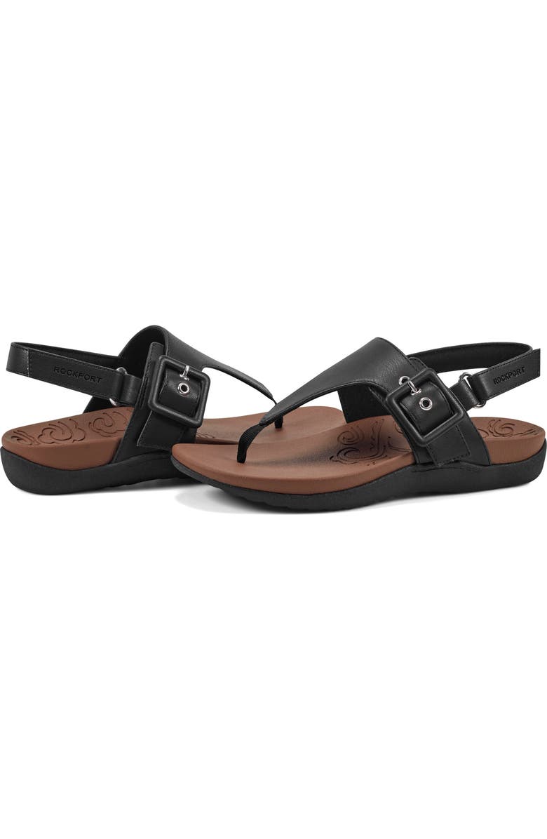 Rockport Rora Slingback Sandal, Alternate, color, Black