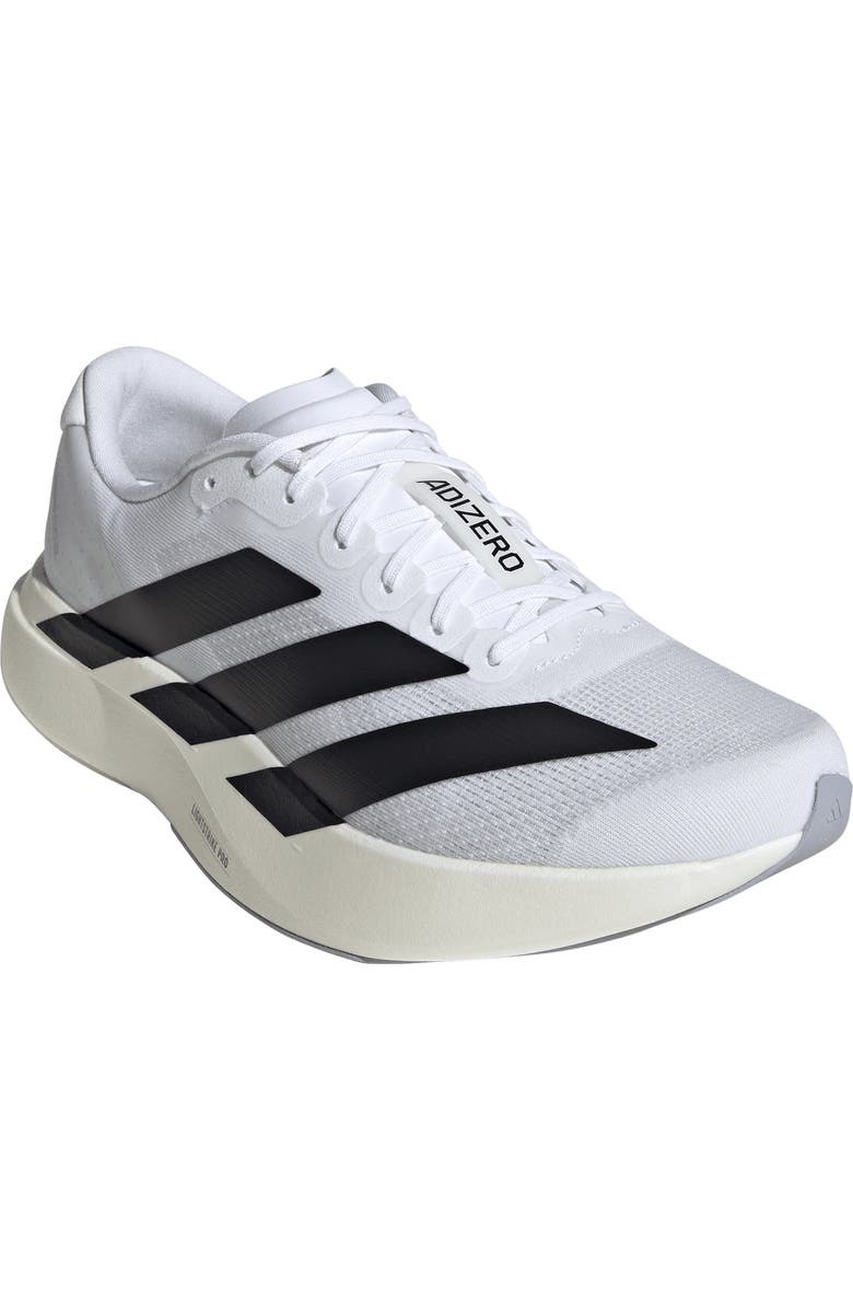 adidas Adizero Evo SL Running Shoe, Main, color, Ftwwht/Cbl