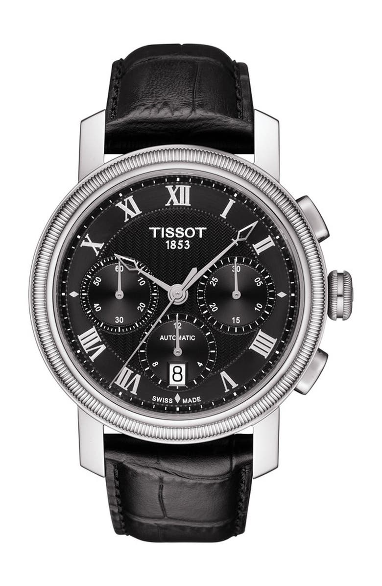 Tissot Men's Bridgeport Automatic Chronograph Valjoux Watch, 42mm, Main, color, 
