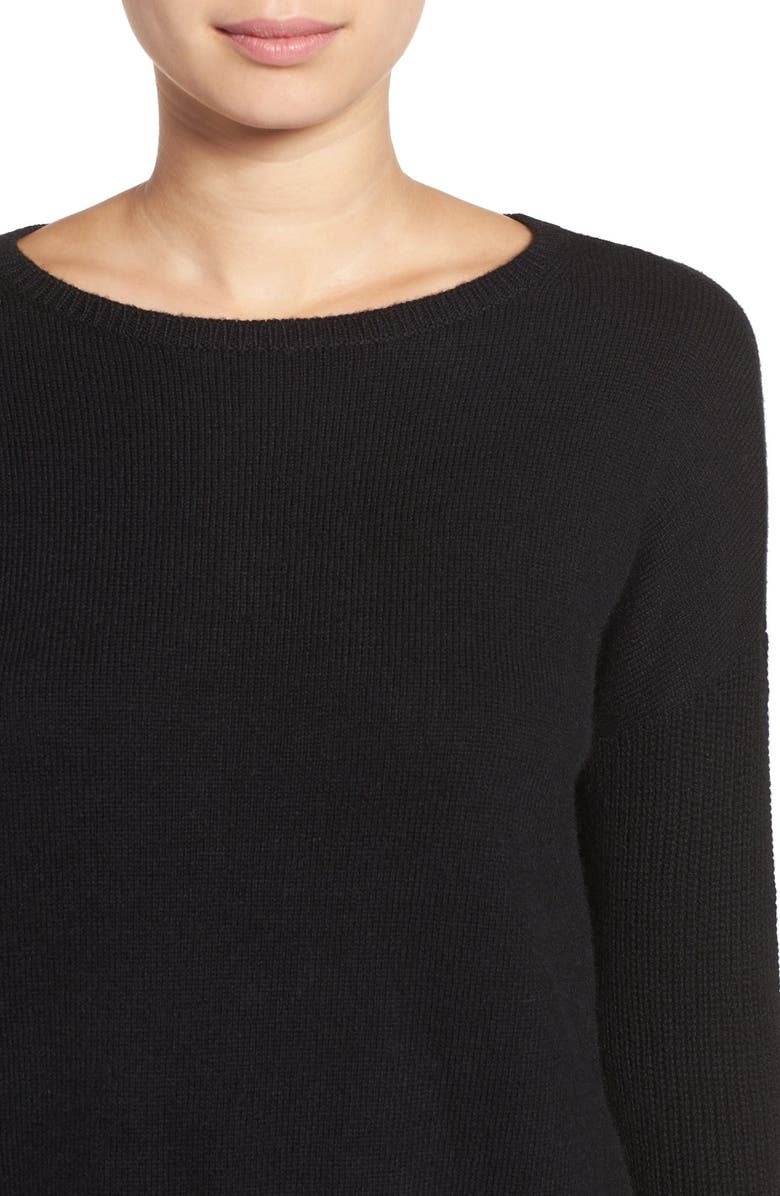 Trouvé Asymmetrical Hem Sweater, Alternate, color, 
