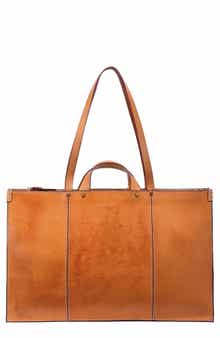 Sandstorm Leather Tote Bag