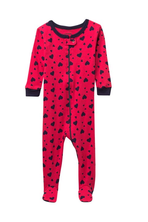 Kids Footed Cotton Matching Family Pajamas, Whimsy & Fantasy Prints