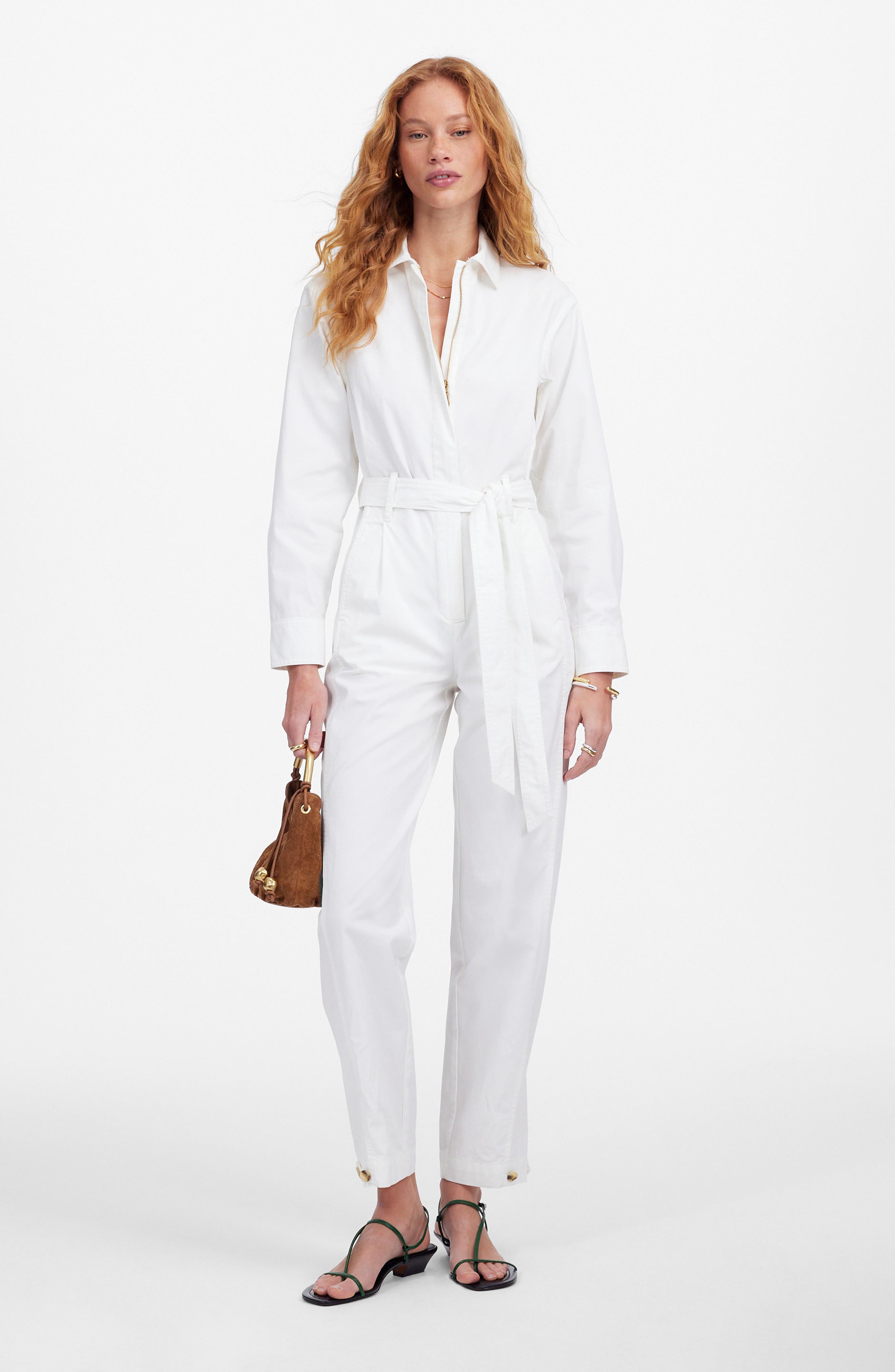 Madewell Utility Coverall Straight Leg Jumpsuit