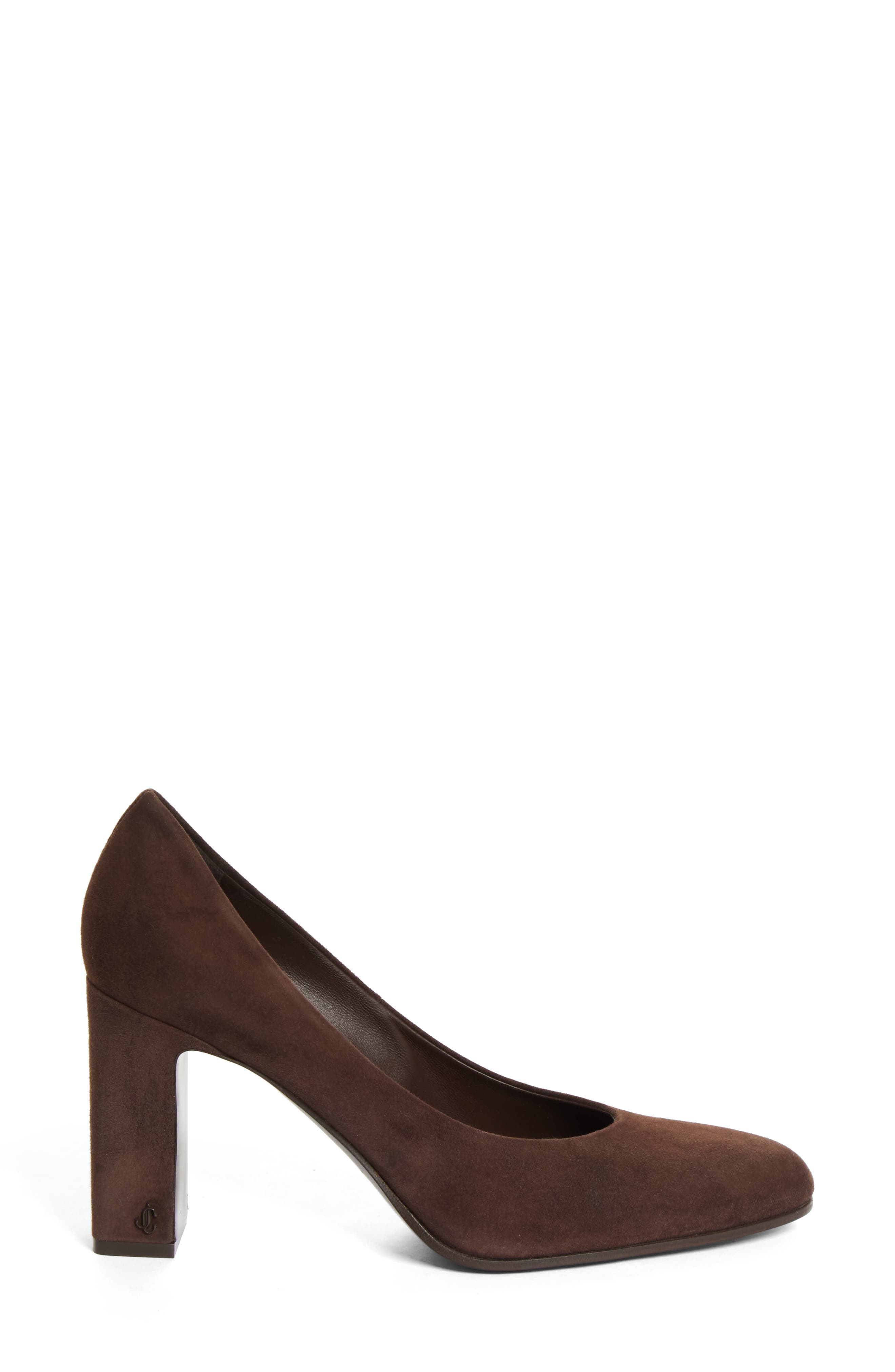 Eyla Pump, Alternate, color, CHOCOLATE