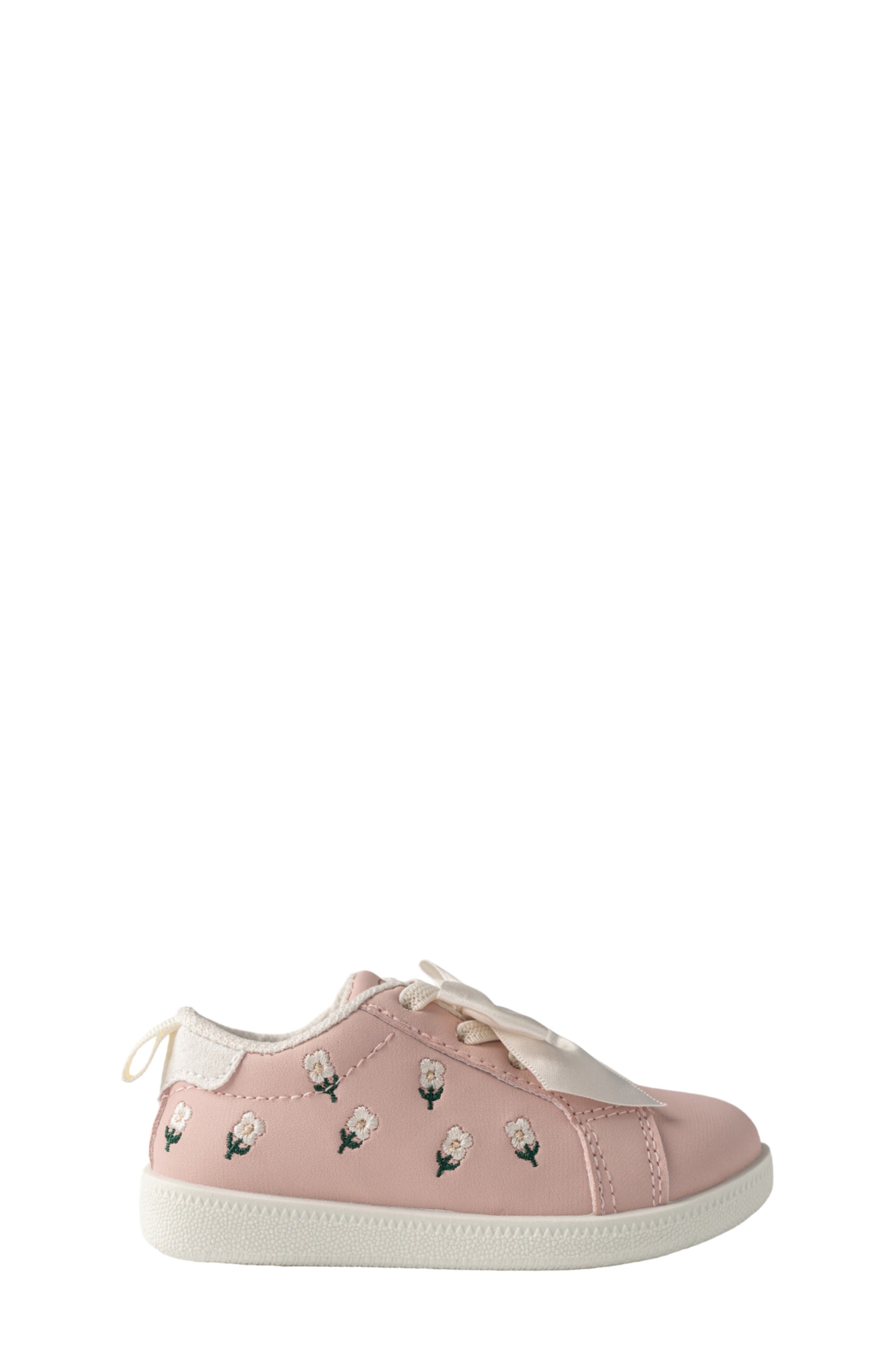 Kids' Bow Sneaker, Alternate, color, BLUSH