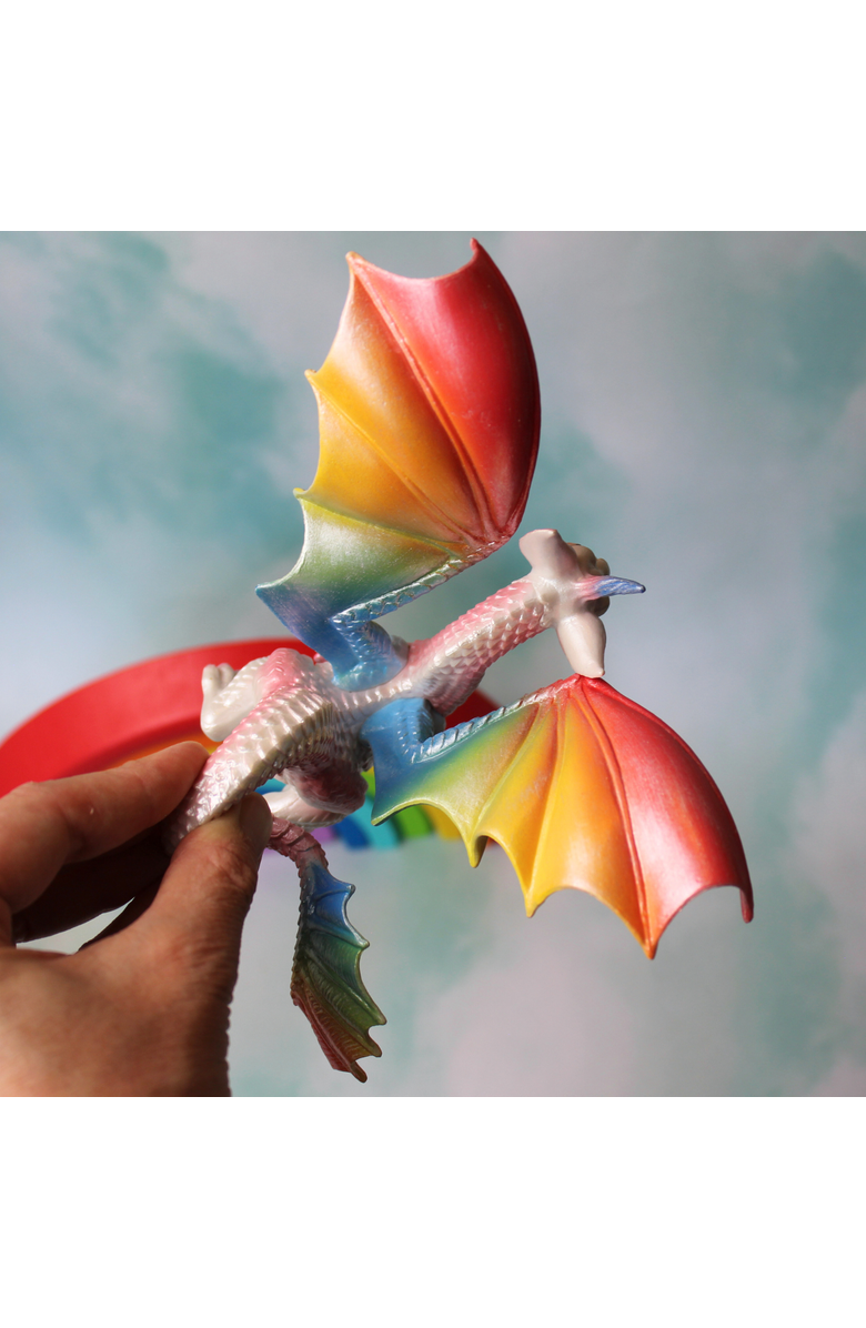 Safari Ltd. Fairy Rainbow Dragon Toy, Alternate, color, NO COLOR