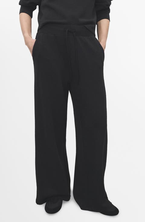 Drawstring Straight Leg Pants (Regular & Plus)