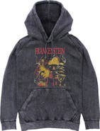 Frankenstein Mens Universal Monsters Abnormal Brain Experiment Lightweight Hoodie