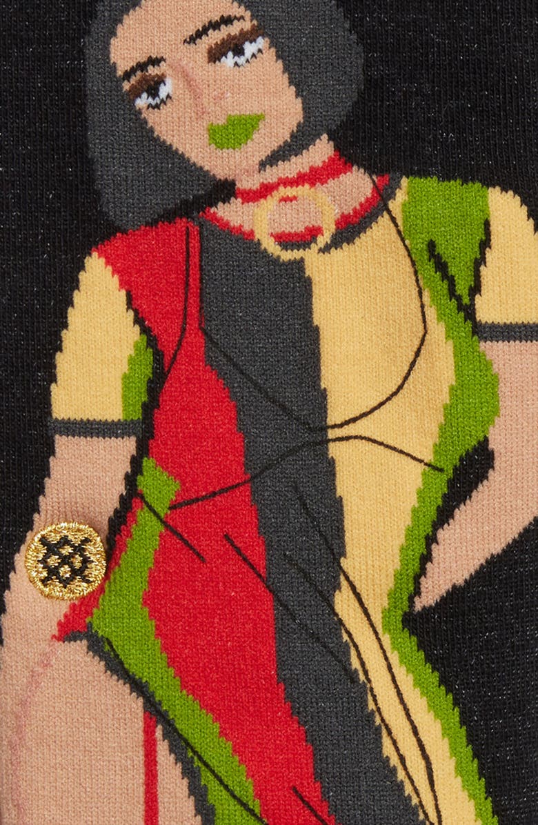 Stance x Rihanna Music Video Crew Socks, Alternate, color, 