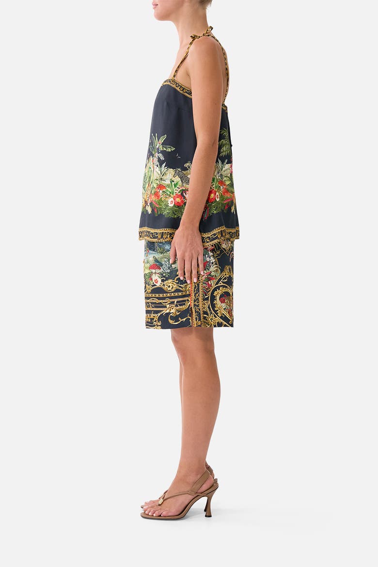 Longline Short, Alternate, color, Palace Zoology