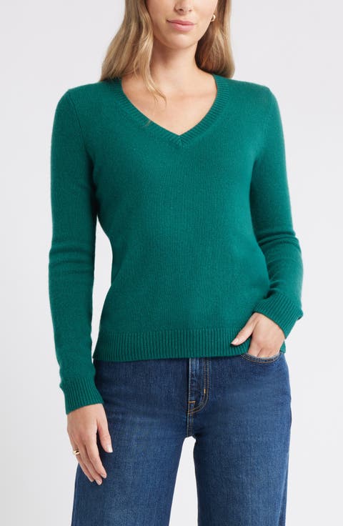 Cashmere V-Neck Sweater