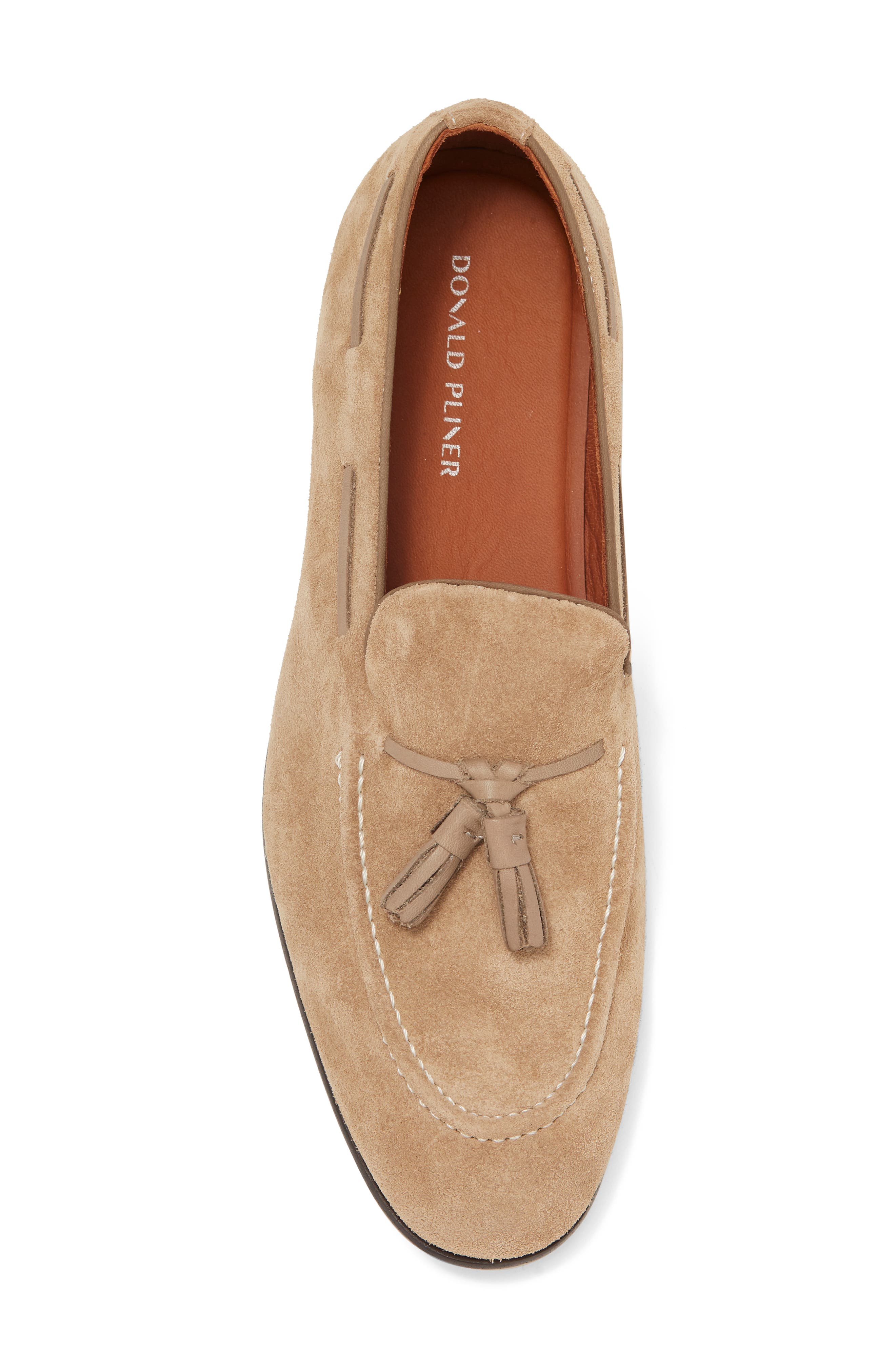 Thomas Leather Tassel Loafer, Alternate, color, CAMEL