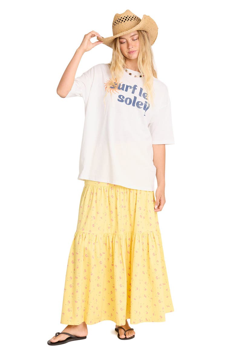 Surf Le Soleil Graphic T-Shirt, Alternate, color, SALT CRYSTAL