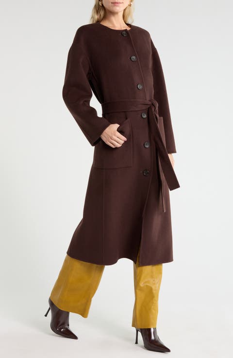 Fernanda Double Face Wool Blend Coat