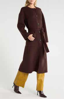Fernanda Double Face Wool Blend Coat