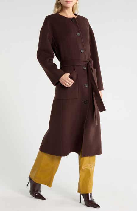 Fernanda Double Face Wool Blend Coat