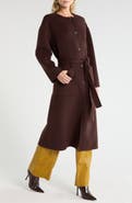 Ulla Johnson Fernanda Double Face Wool Blend Coat