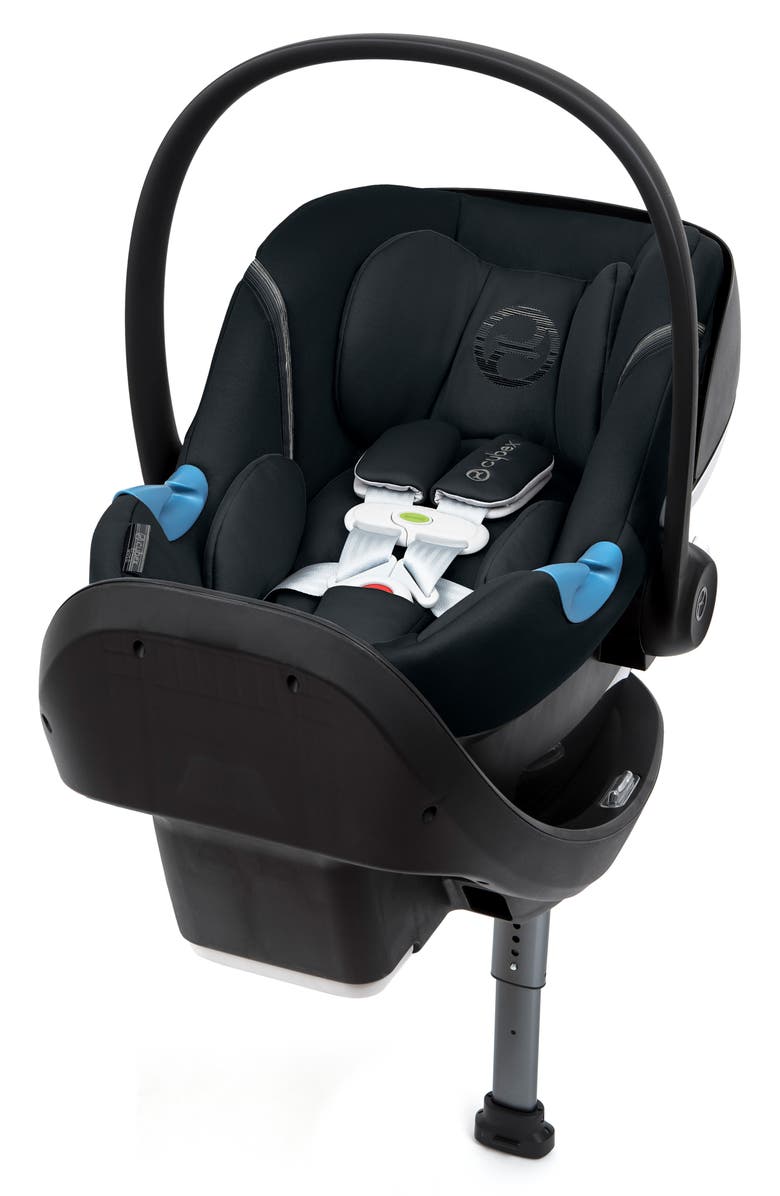 CYBEX Aton M SensorSafe<sup
™</sup
 Infant Car Seat 
SafeLock<sup
™</sup
 Base, Main, color, Lavastone