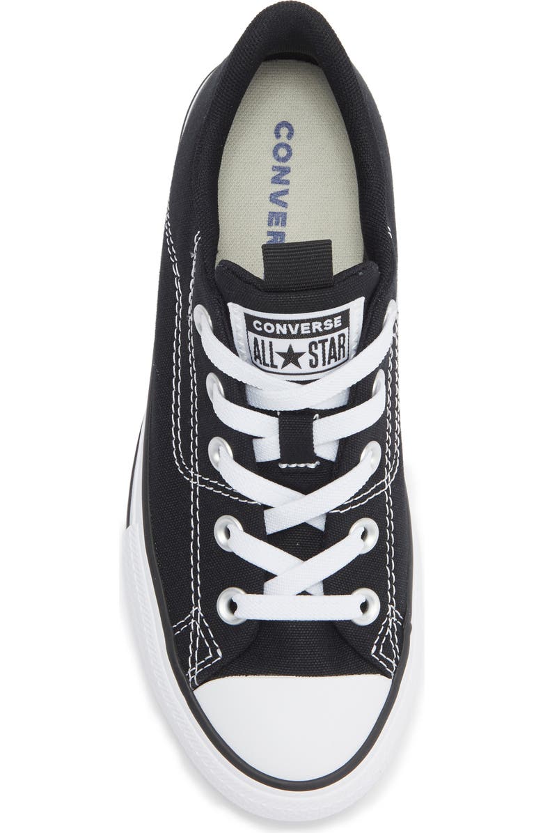 Converse Kids' Chuck Taylor<sup>®</sup> All Star<sup>®</sup> Low Top Sneaker, Alternate, color, Black/ Natural Ivory/ White