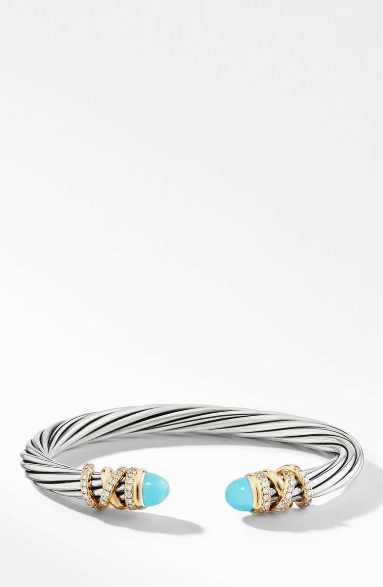 David Yurman Helena Bracelet with Diamonds, Main, color, 
