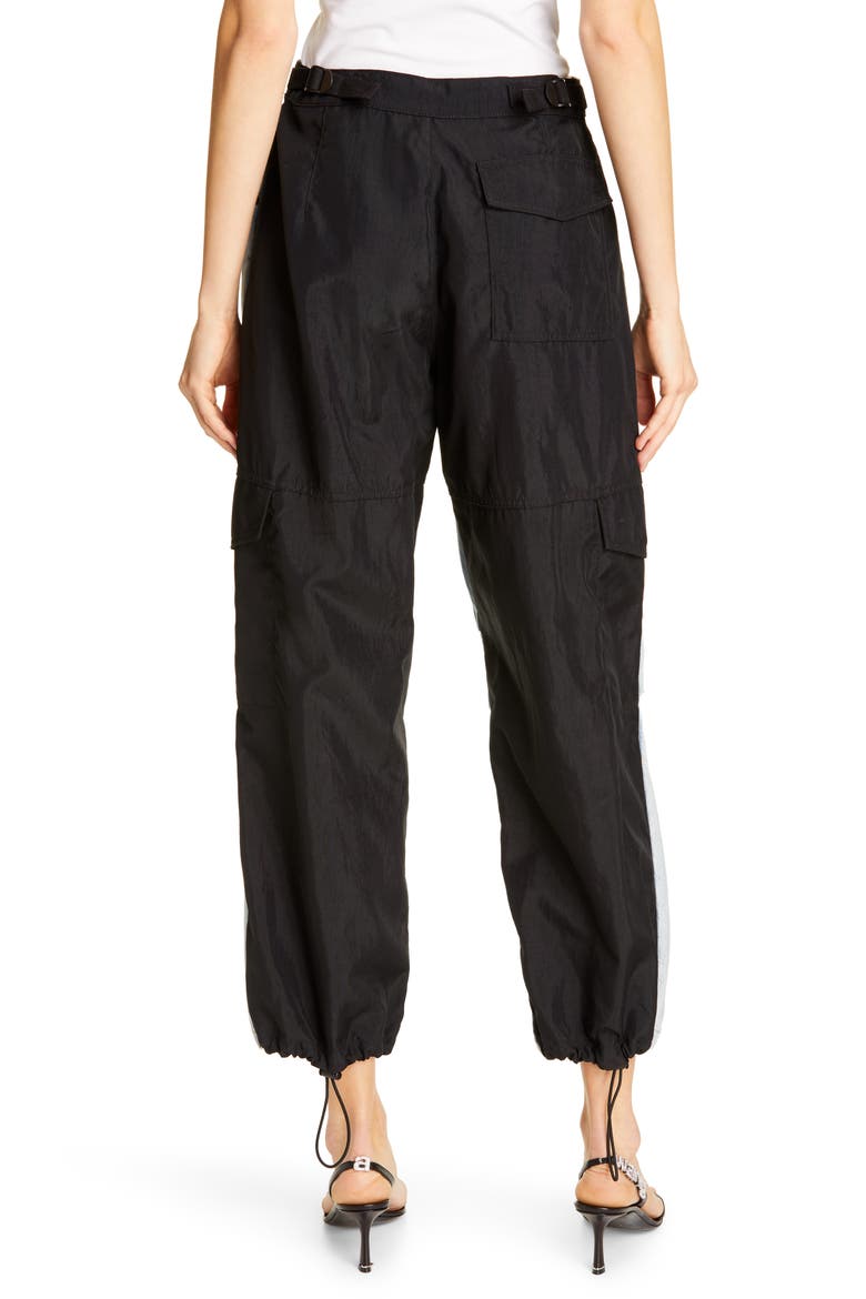 Pack Mixed Media Pants, Alternate, color, BLEACH/ BLACK