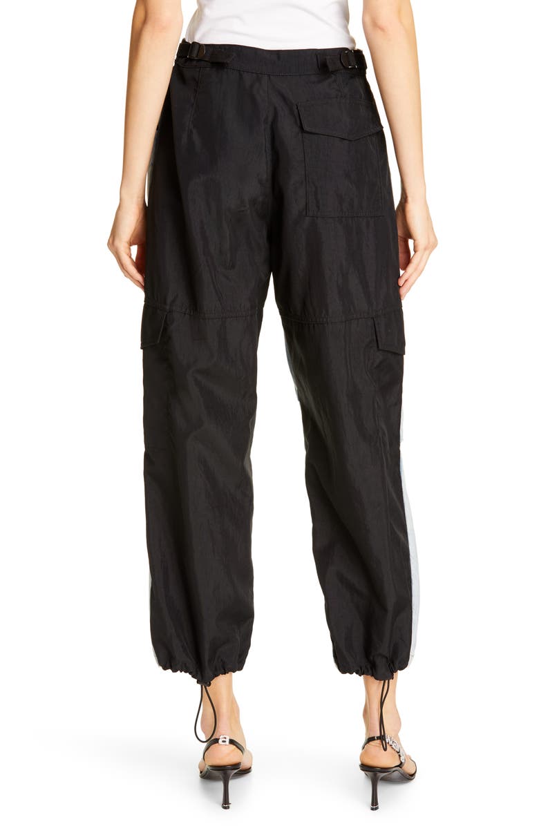 Denim x Alexander Wang Pack Mixed Media Pants, Alternate, color, 